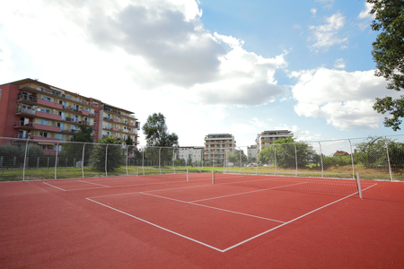 Sport grounds and playground